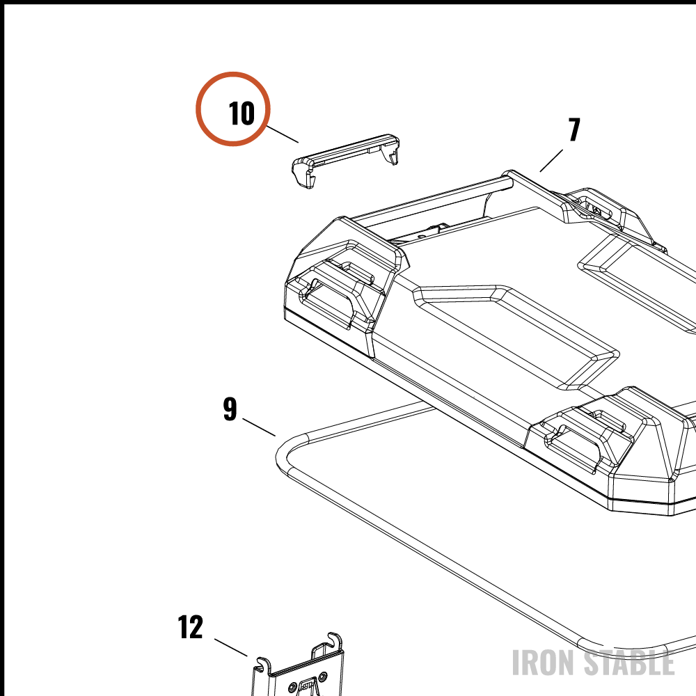 Harley-Davidson S-Bag, Hinge Cover