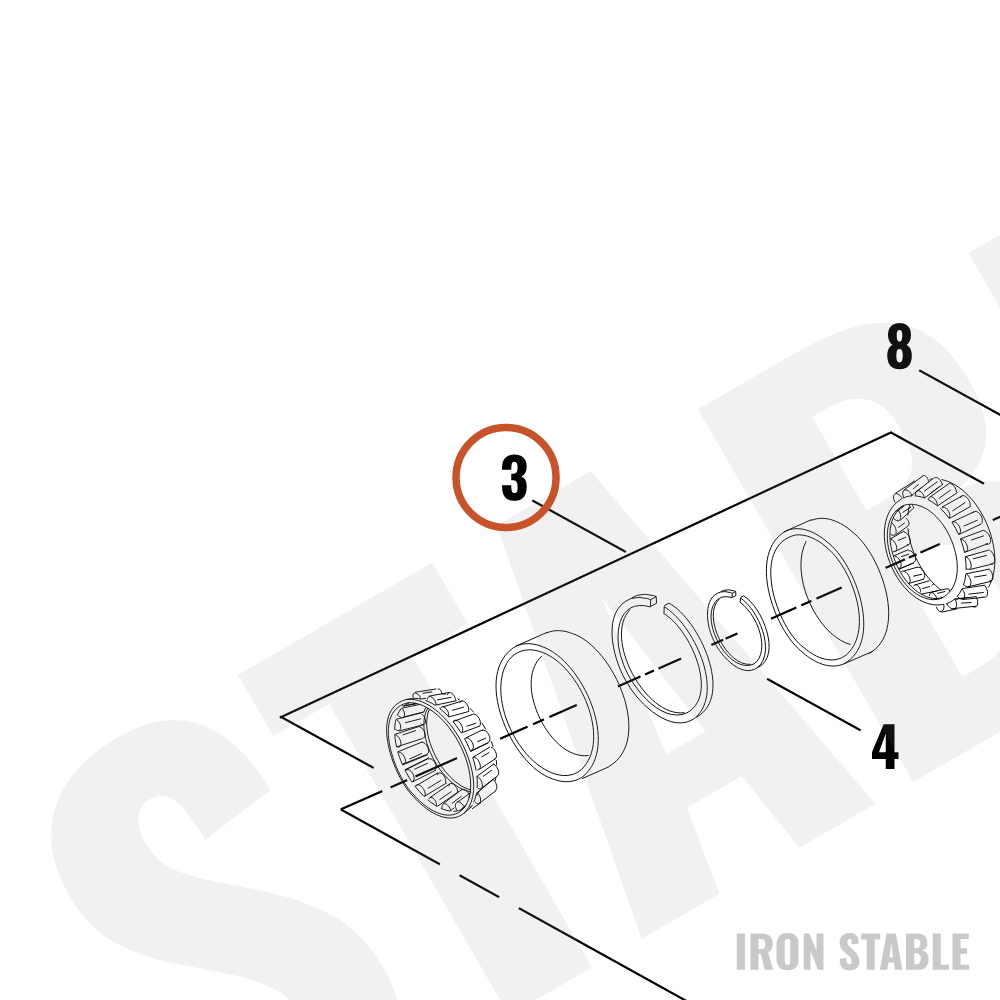 Harley-Davidson Bearing Roller