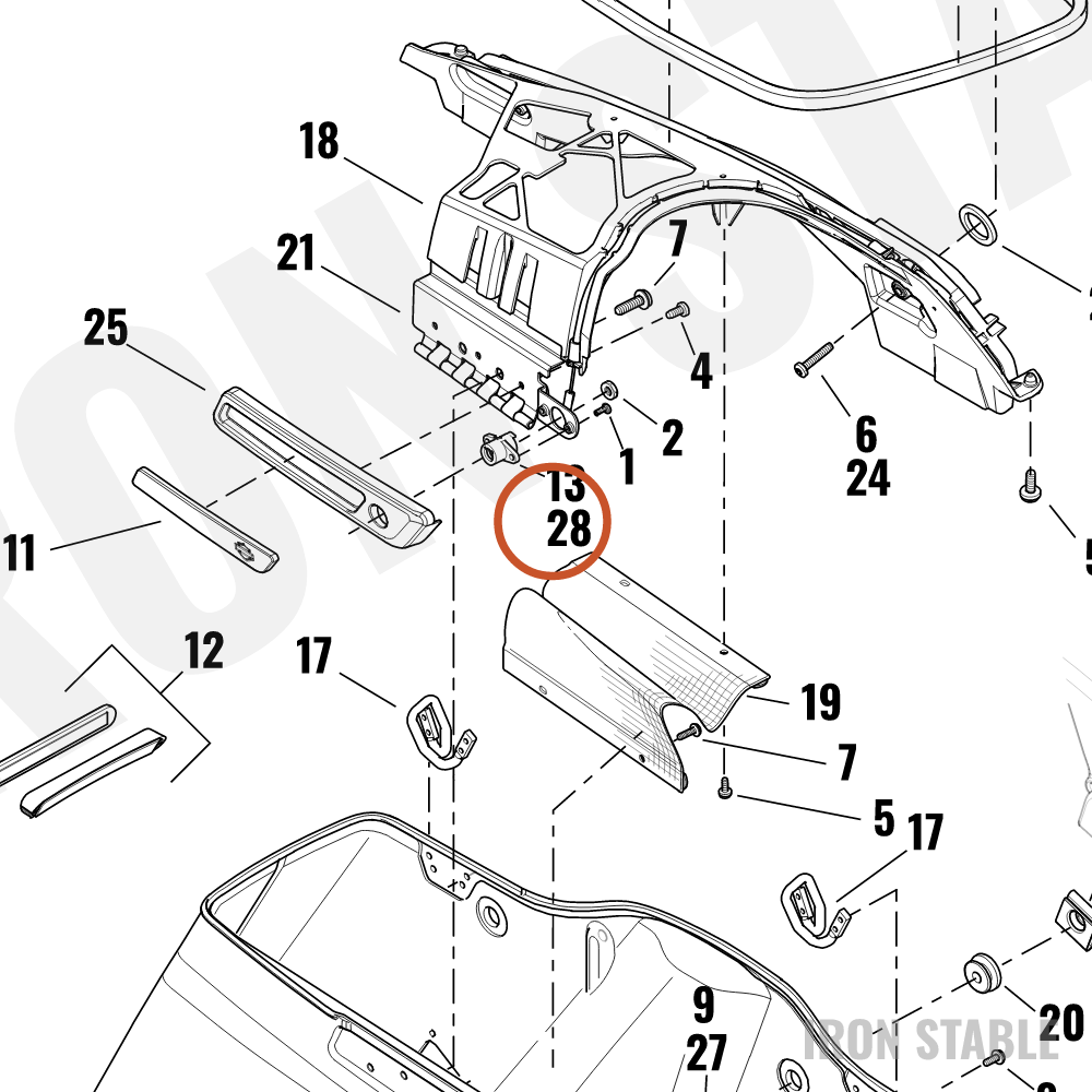 Harley-Davidson Lock, Saddlebag