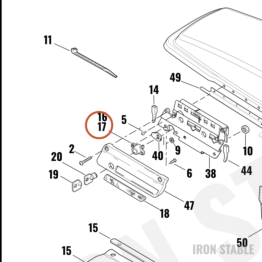 Harley-Davidson Lockset, Fltrxse2(C/Cn/D/Ha/Hj)