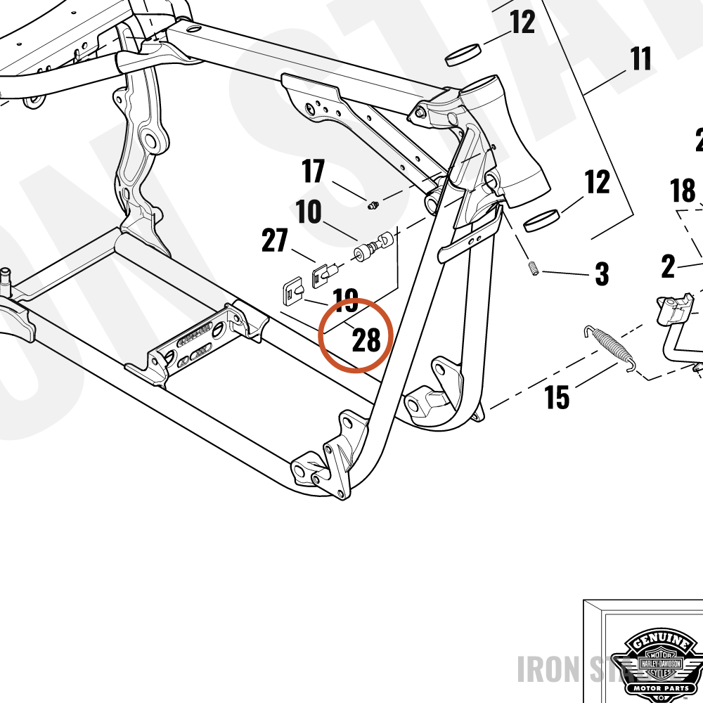 Harley-Davidson Lockset(Fxsbse)