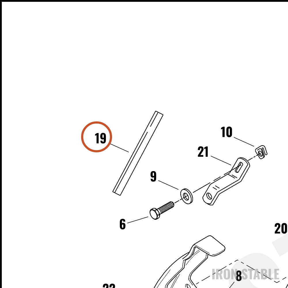 Harley-Davidson Moulding, Rubber