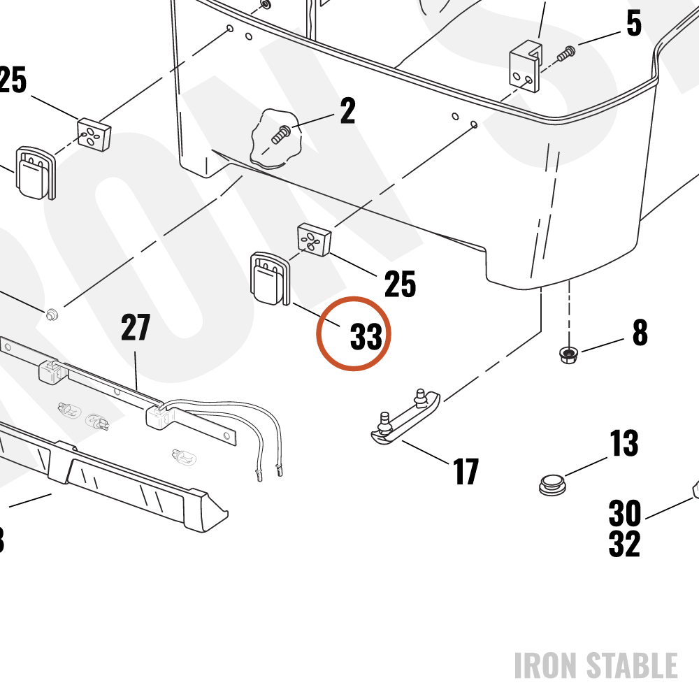Harley-Davidson Latch, T-Pak