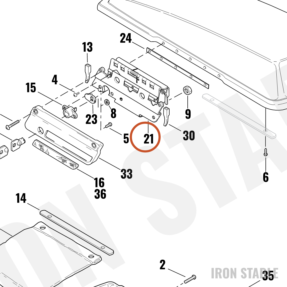 Harley-Davidson Cover, S-Bag, X