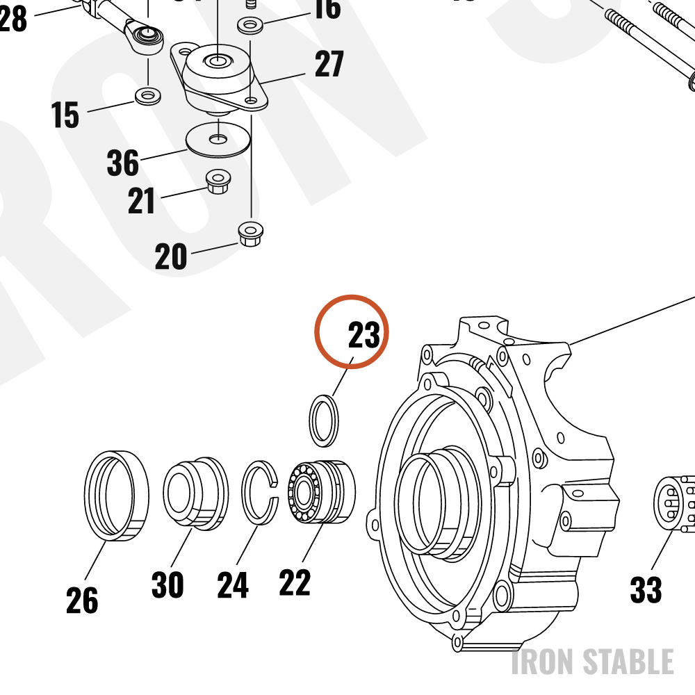 Harley-Davidson Roller Bearing Shim