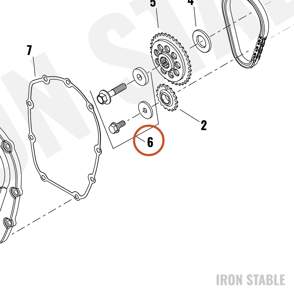 Harley-Davidson Kit, Hardware, Camdr, Retention