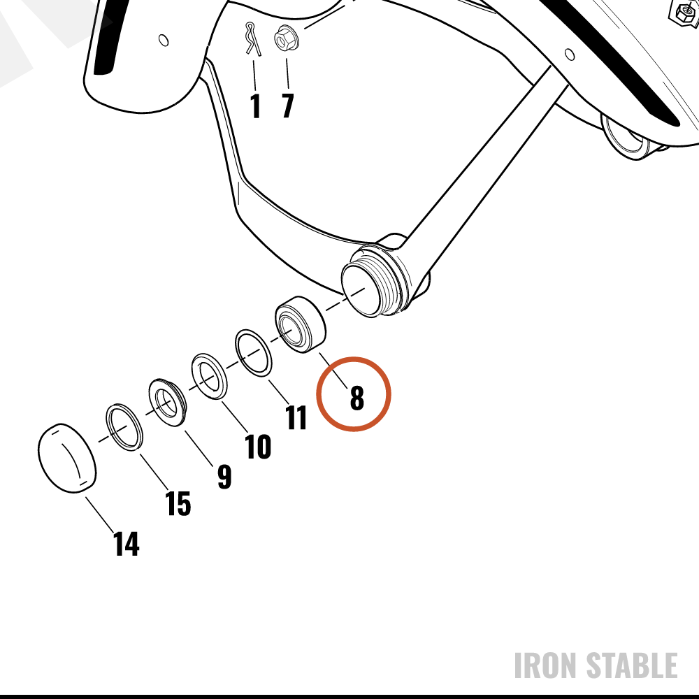 Harley-Davidson Bearing, Spherical