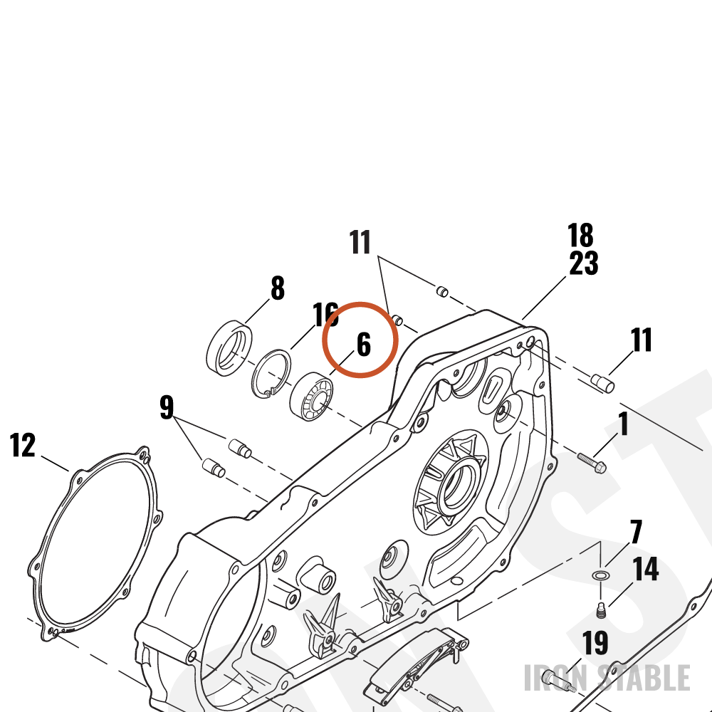 Harley-Davidson Roller Bearing