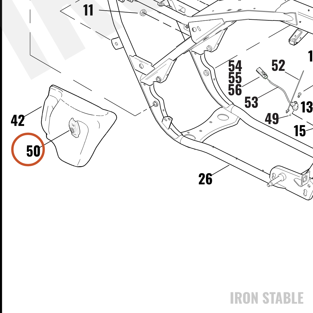 Harley-Davidson Medallion Assembly, 105th/Flhtcuse3, 