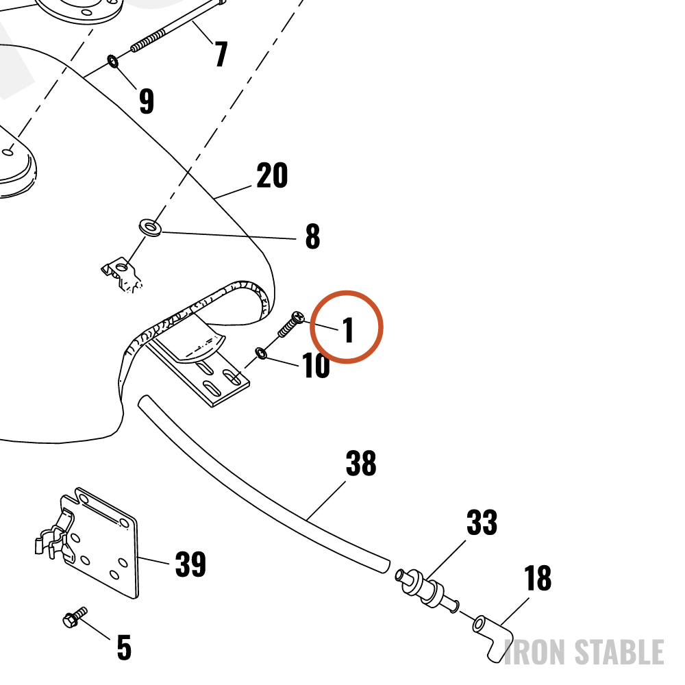 Harley-Davidson Screw, Tapping