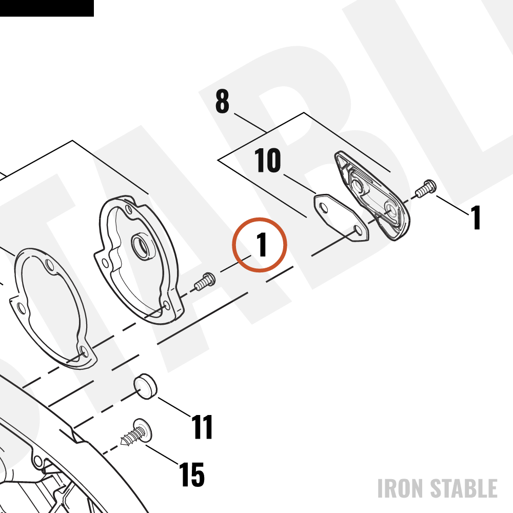 Harley-Davidson Screw, Sems, Btn/Torx