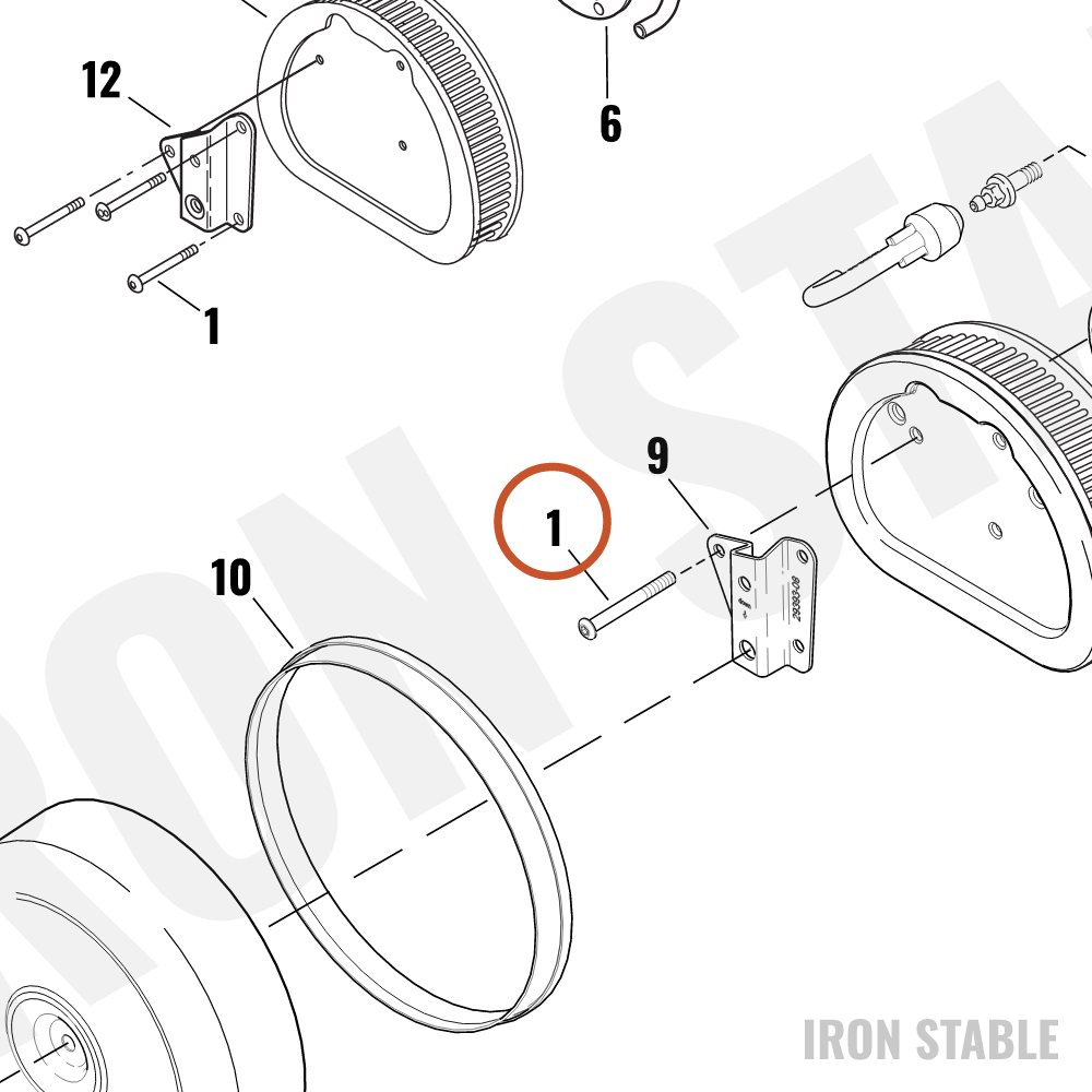 Harley-Davidson Screw But Hd Soc Torx