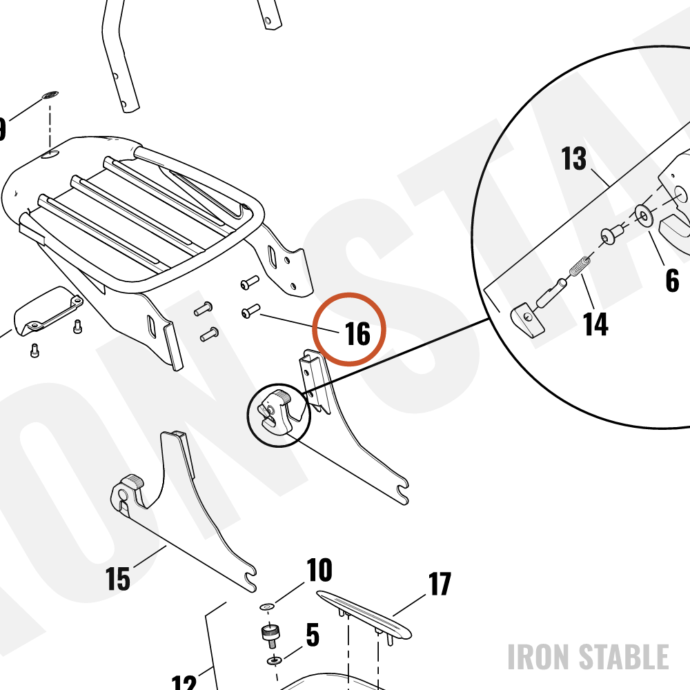 Harley-Davidson Screw, Btn-Hd/Torx/Chrome