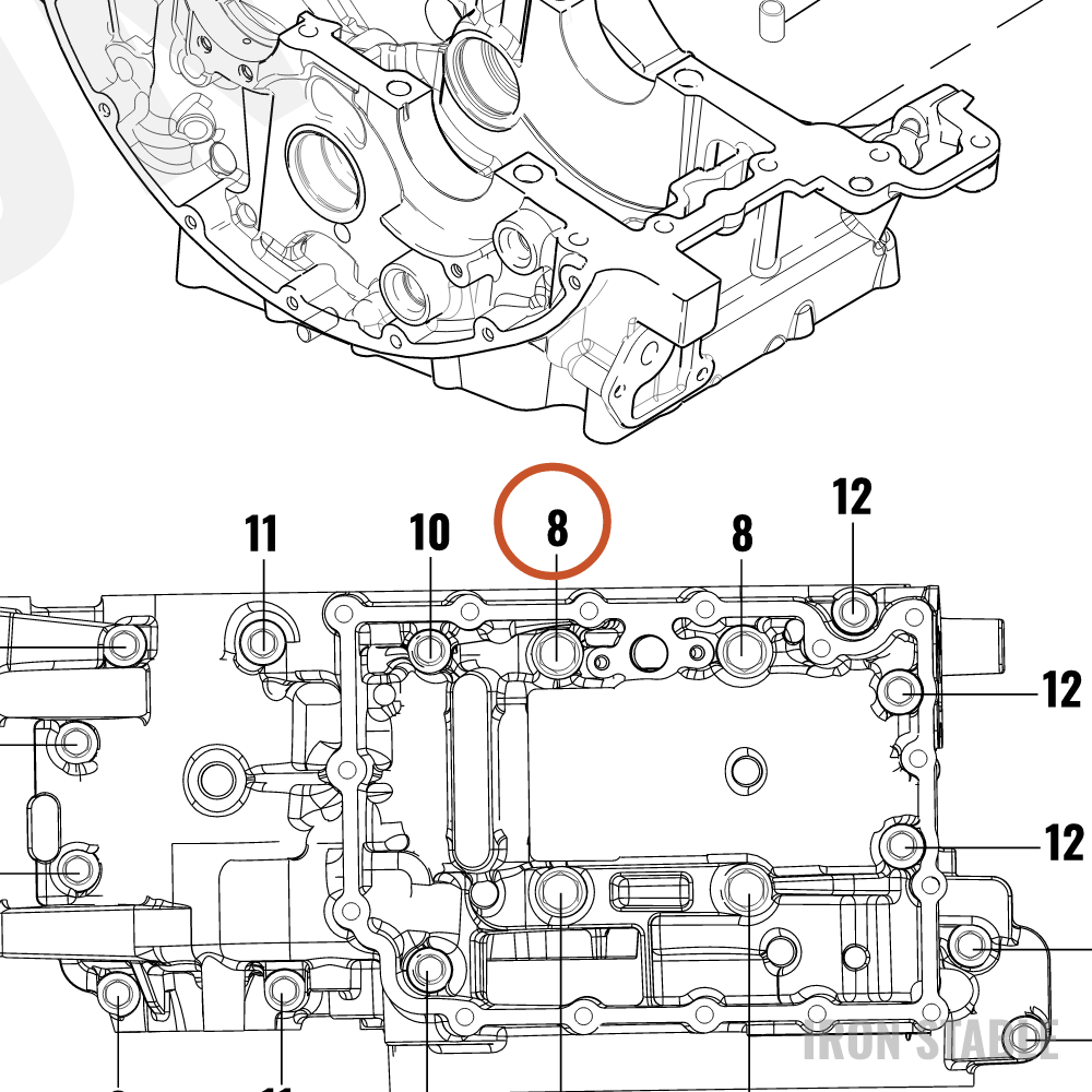 Harley-Davidson Screw M10x45