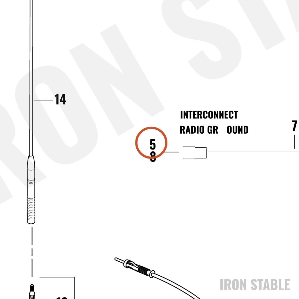 Harley-Davidson Fastening Tab