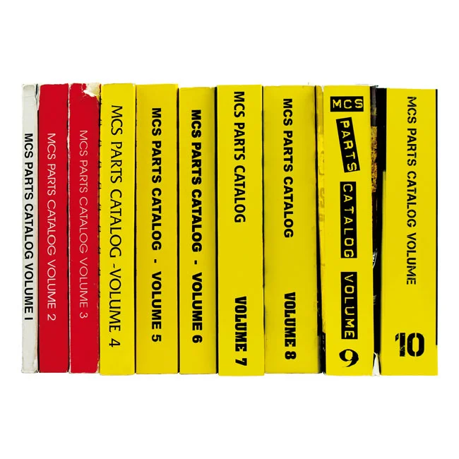 MCS Motorcycle storehouse, Master catalog - 200001
