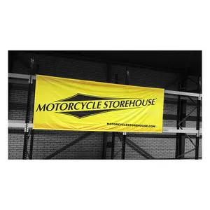 MCS Motorcycle storehouse, logo event banner