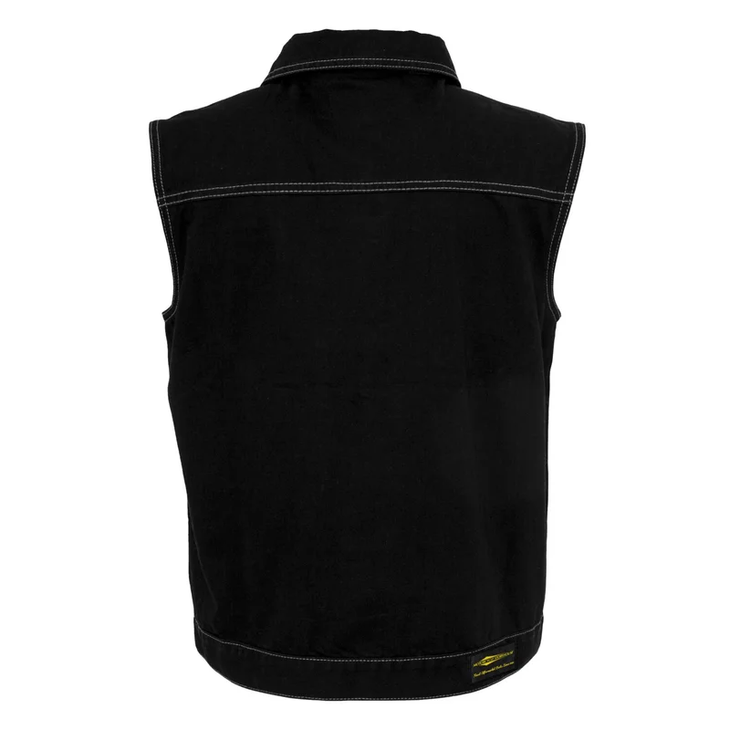 MCS Denim vest black - 300075