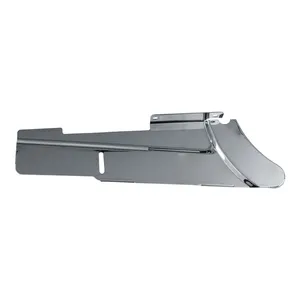 MCS Lower rear belt guard. Chrome
