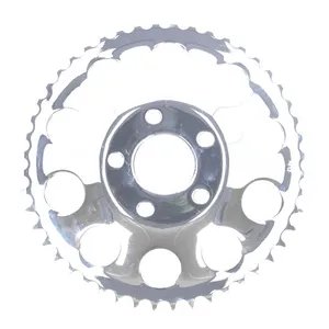 MCS Rear sprocket, chrome. 48t