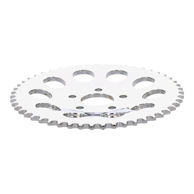 MCS Rear sprocket, chrome. 51t - 40954-83