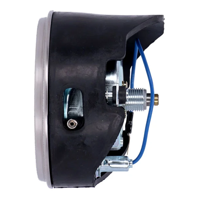 MCS FL speedometer, ''62-67 electra face'', black/silver. 1:1 mph - 500203