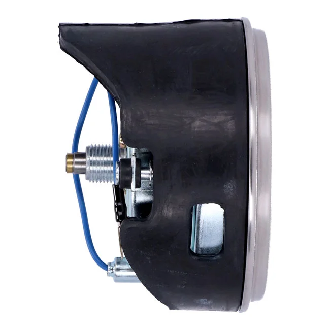 MCS FL speedometer, ''62-67 electra face'', black/silver. 1:1 mph - 500203