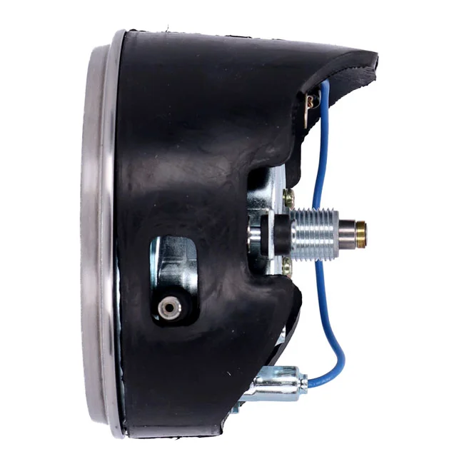 MCS FL speedometer, ''62-67 electra face'', black/silver. 2:1 mph - 500204