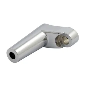 MCS Front turn signal bracket. Chrome