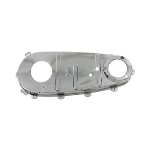 MCS Steel inner primary cover. Chrome