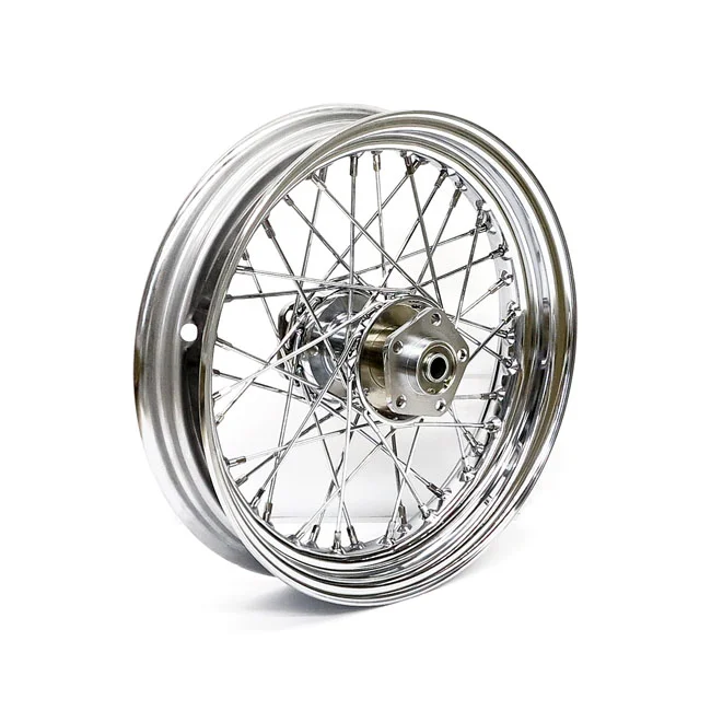 MCS 3.00 x 16 dual flange wheel 40 spokes chrome - 40968-73