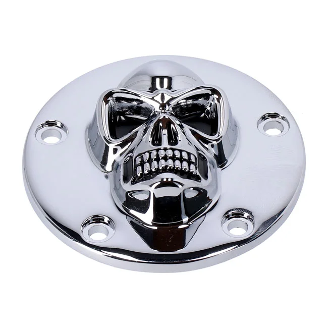 MCS Skull point cover 5-hole. Chrome - 500559