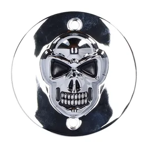 MCS Skull point cover. Chrome
