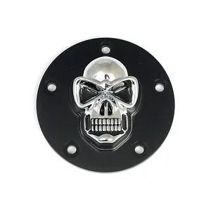 MCS Skull point cover. Black/chrome