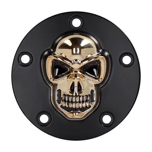 MCS Skull point cover. Black/gold