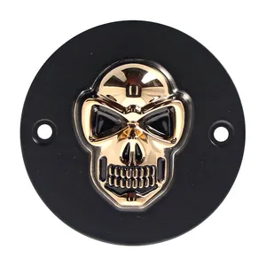 MCS Skull point cover. Black/gold