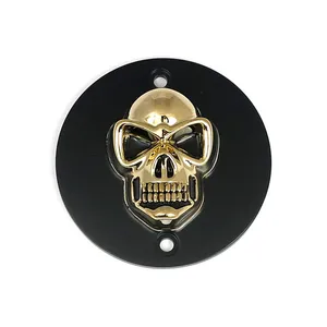 MCS Skull point cover. Black/gold