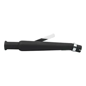 MCS Trumpet universal upswept left muffler 20-1/2" long black