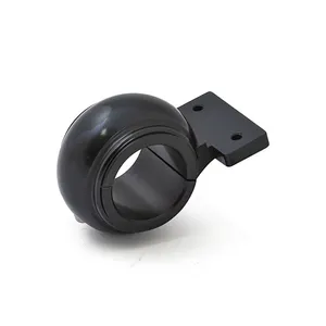 MCS Speedometer mounting bracket black anodized