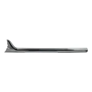 MCS Slip-on Fishtail exhaust extension 36" long chrome