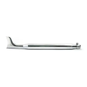 MCS Fishtail universal muffler 36" long chrome