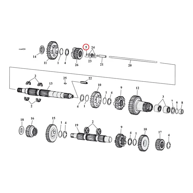 MCS Retaining ring, throwout bearing - 11096