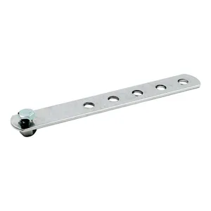 MCS Universal exhaust mount bracket. 8" long, 6 holes