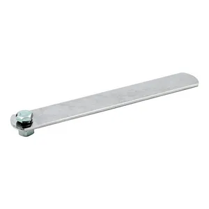 MCS Universal exhaust mount bracket. 8" long, 1 hole