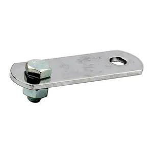 MCS Universal exhaust mount bracket. 3" long, 2 holes