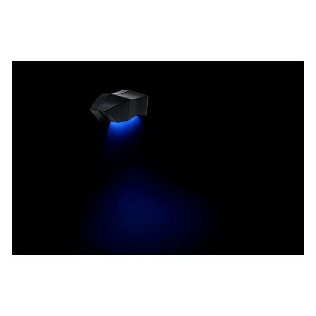 Highway Hawk LED license plate light Nitro, black. ECE appr.