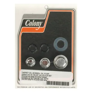 Colony Colony oil pump and crankcase plug set