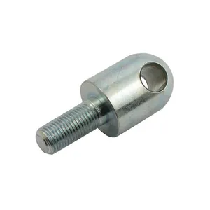 MCS Bullet foot peg support studs. Chrome