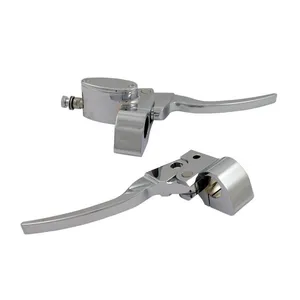 MCS Custom handlebar control kit mech. Clutch. Chrome