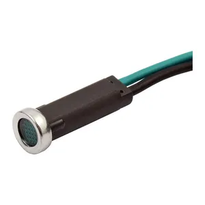 MCS Custom 5/16" LED indicator light. Green lens